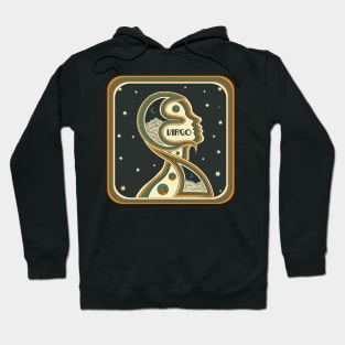 Virgo 70s style art Hoodie